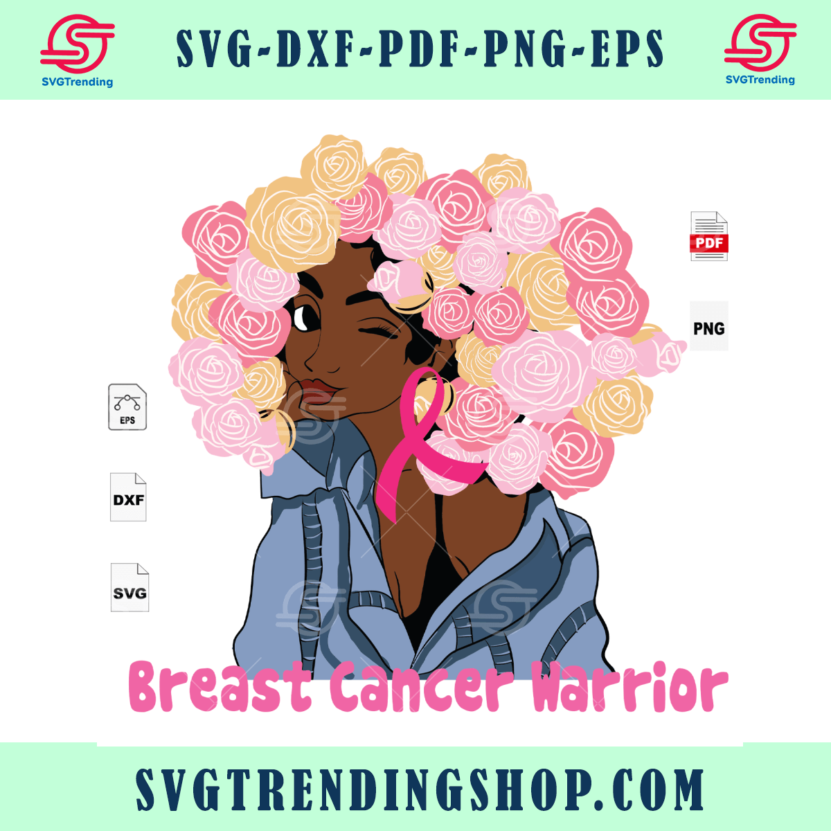 breast-cancer-warrior-breast-cancer-svg-breast-cancer-gift-black-girl-svg-breast-cancer-svg