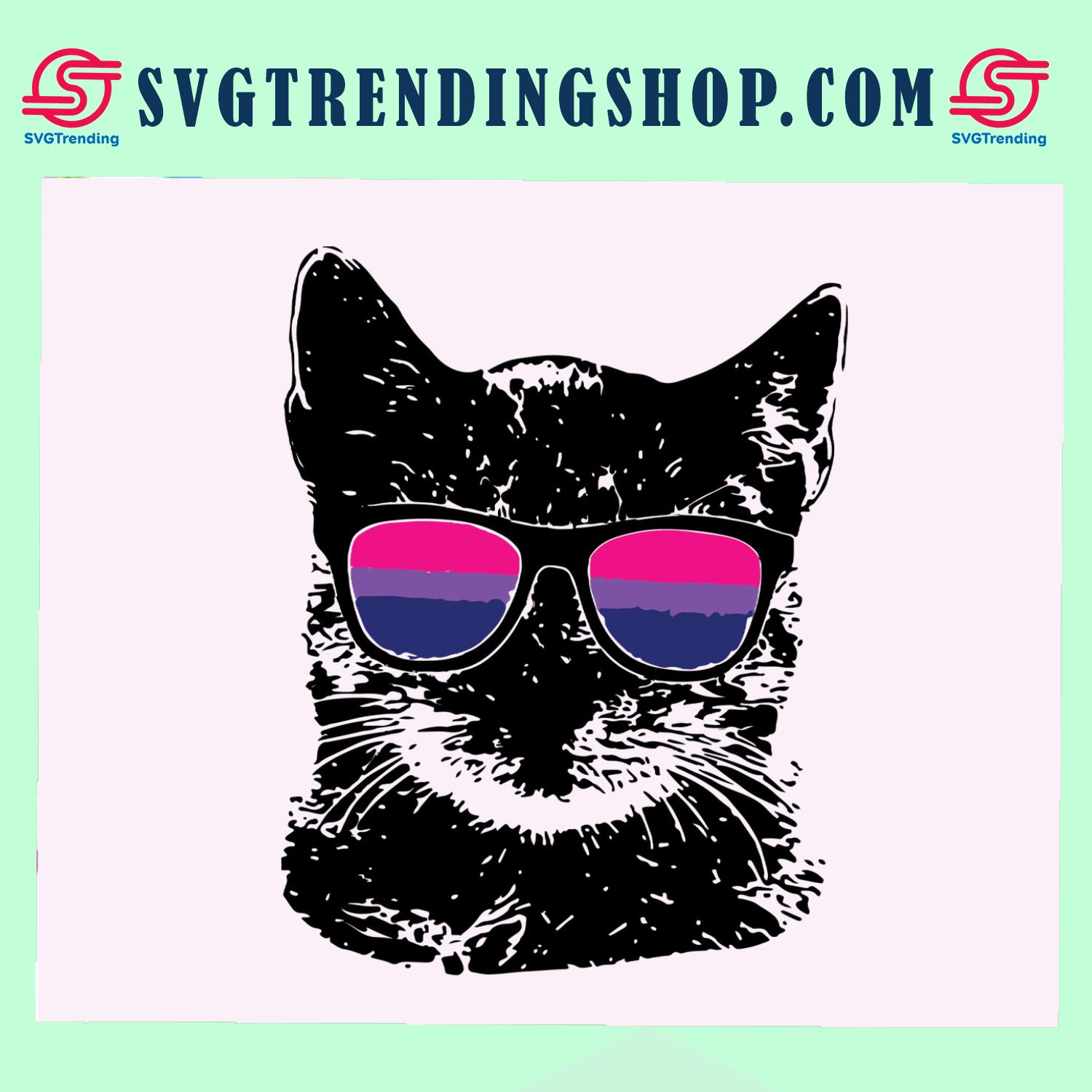 Cat Sunglasses shirt , love cat, cat svg, gift for cat lover, cat gift