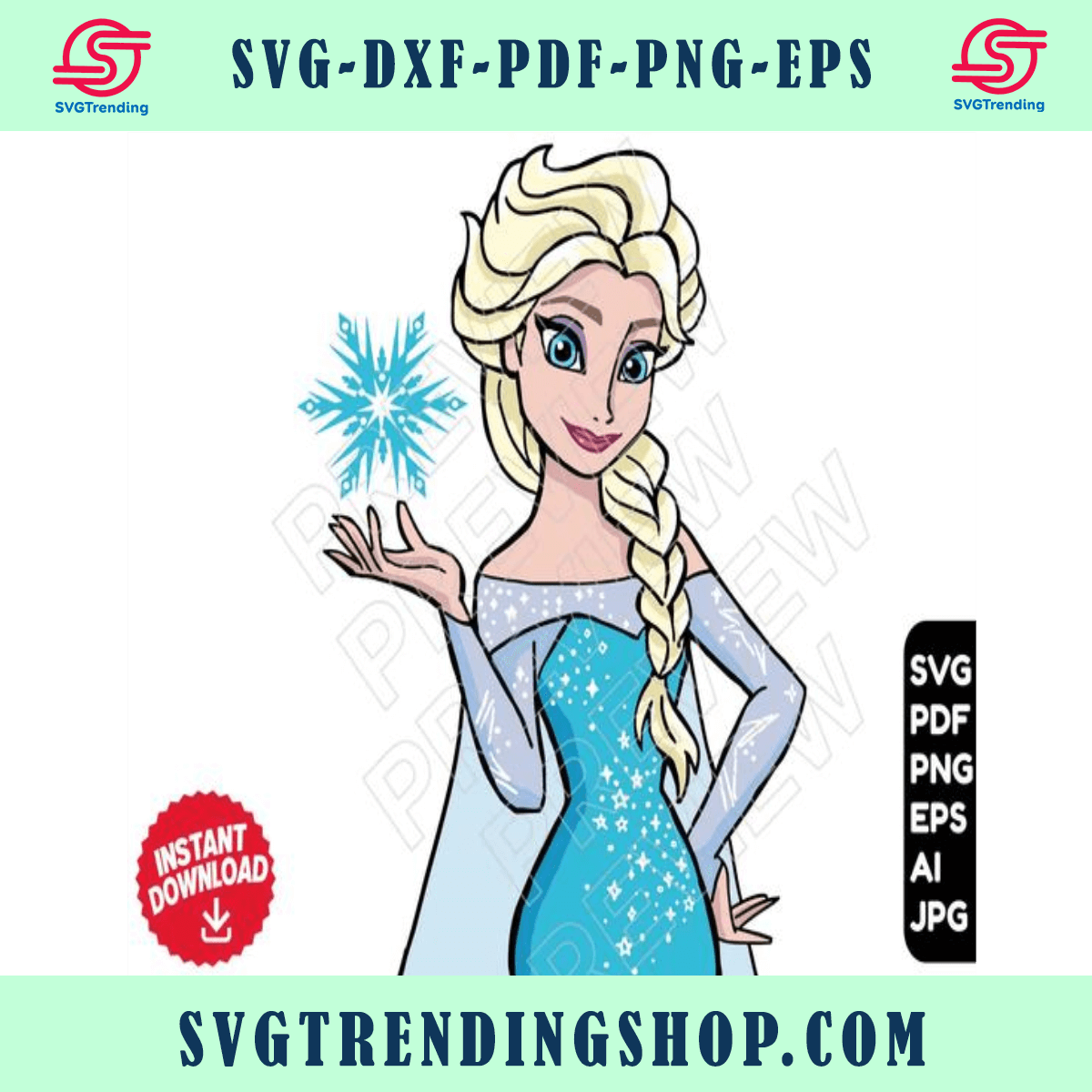 Elsa Svg Frozen Clipart Vector File Disney Svg Disney Princess Svg5748308 Svgtrendingshop 