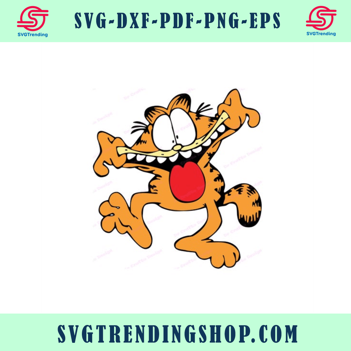 Garfield Svg Bundle Png Dxf Eps Pdf Clipart For Cricut Cartoon Svg Images And Photos Finder 