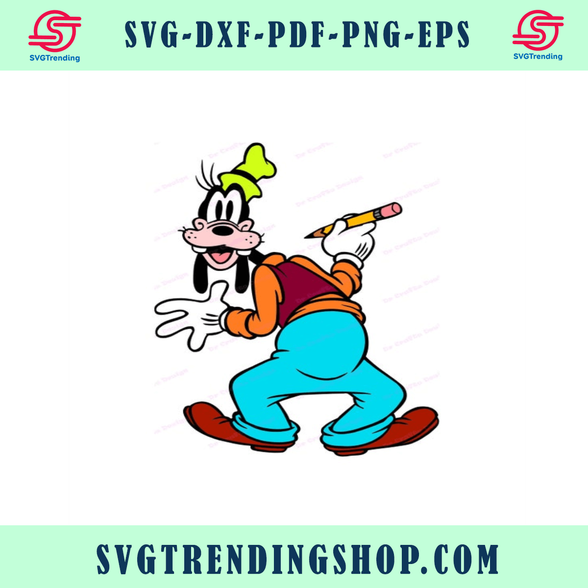 Goofy Svg 28 Svg Dxf Cricut Silhouette Cut File Instant Download8513644 Svgtrendingshop 