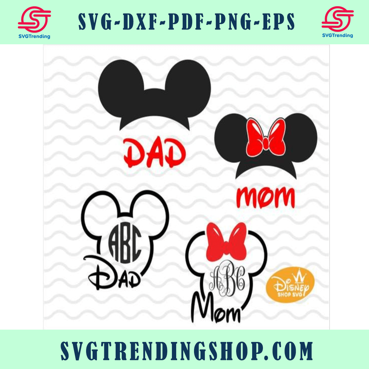 Mickey and Minnie outline SVG Minnie Head Outline SVG Mickey Mouse ...