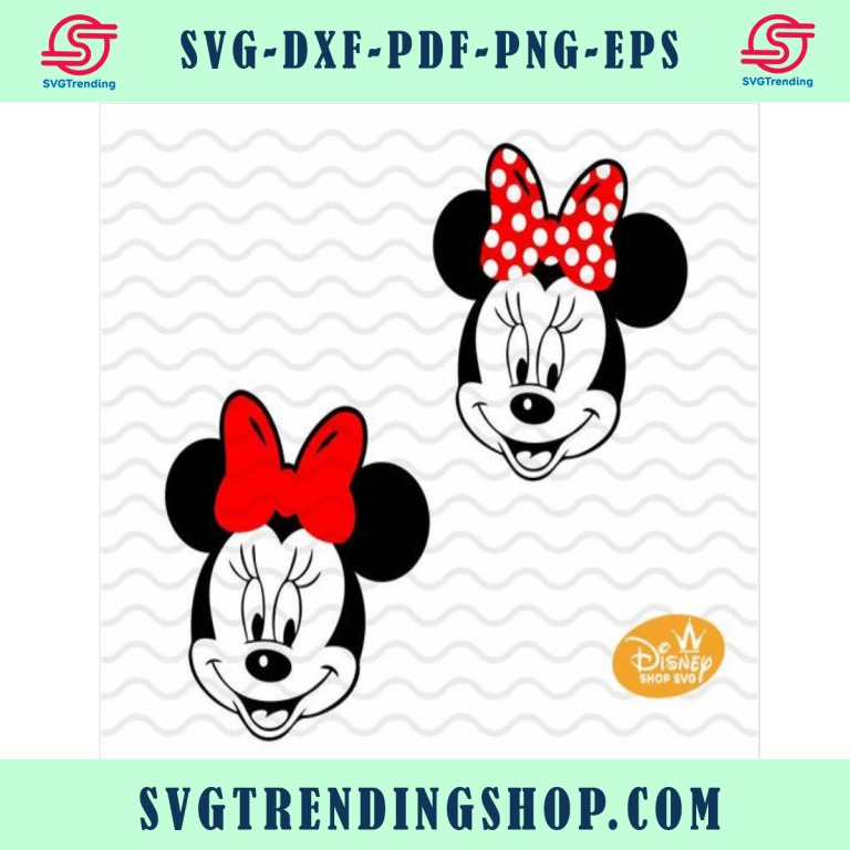 Minnie Mouse Svg Instant Download Minnie Mouse Cut File Minnie Mause