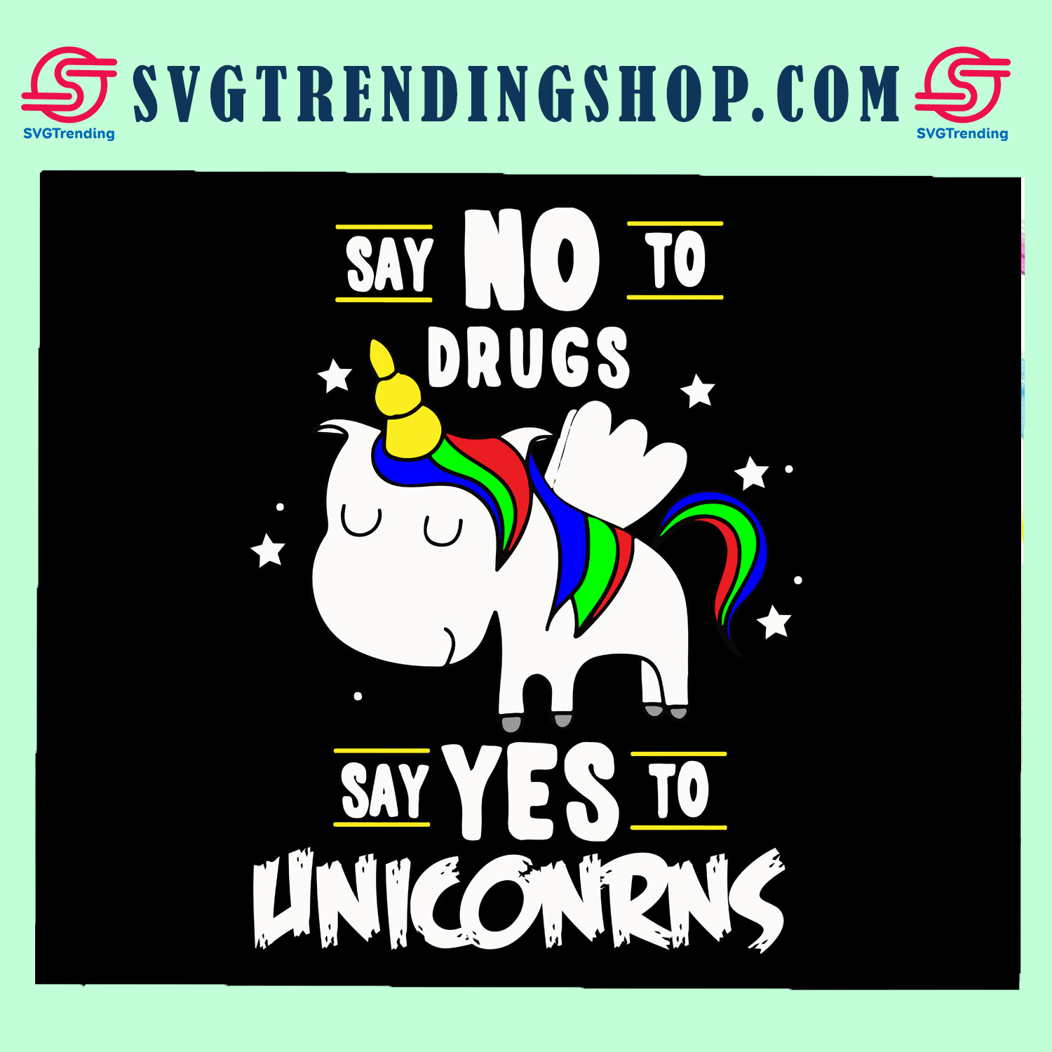 say-no-to-drugs-say-yes-to-unicorns-cancer-svg-world-cancer-day