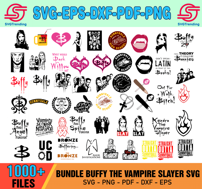 1000+ Buffy The Vampire Slayer Svg,Vampire Svg, Lips Svg, Vampire Lips ...